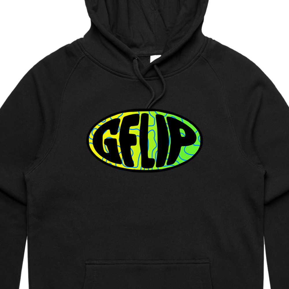 G FLIP / Trip Logo Black Hood