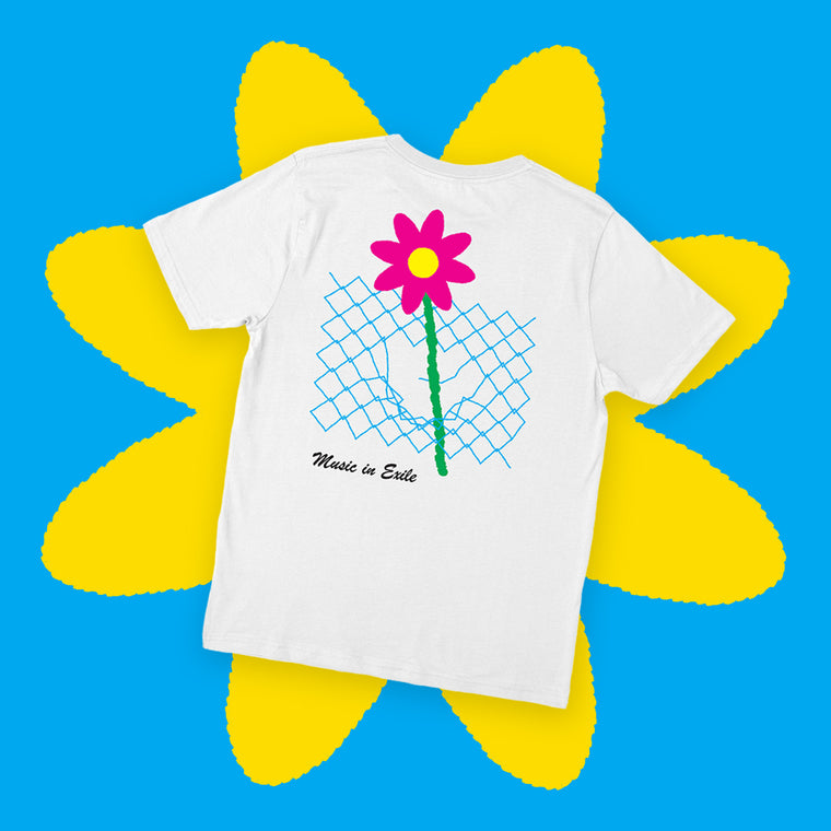 Music In Exile / Strength In Softness Tee (White)