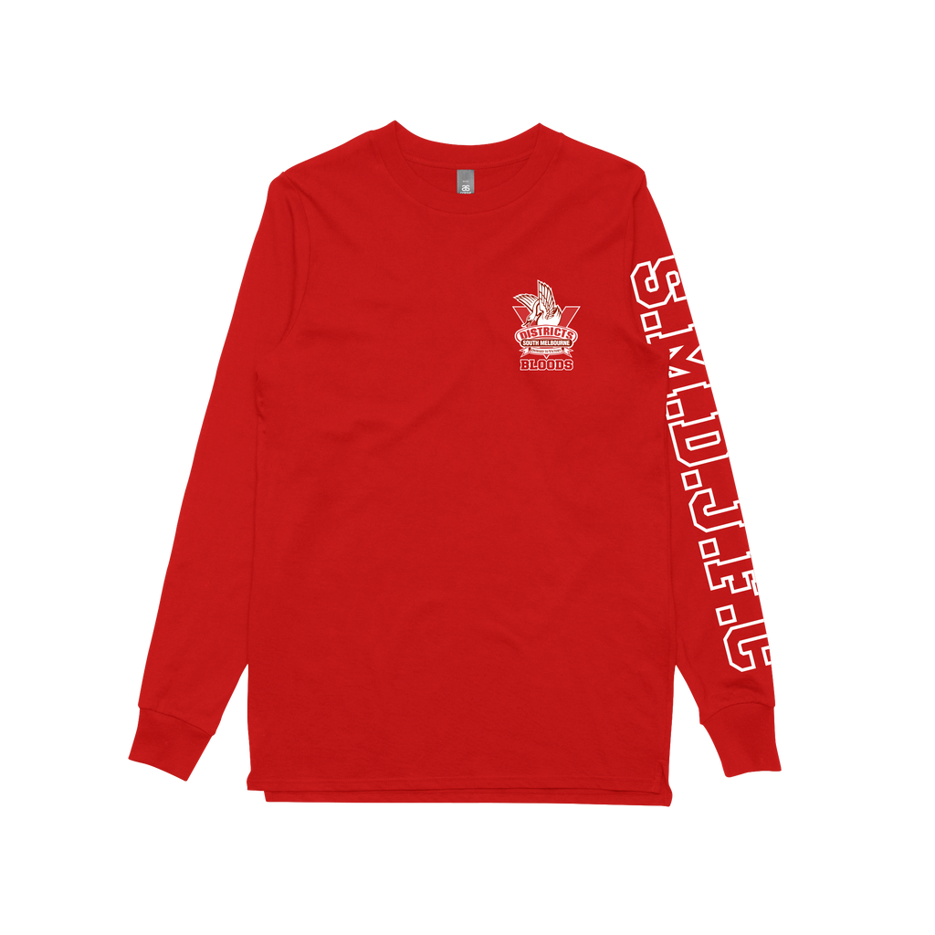 SMDJFC / Red Longsleeve T-shirt