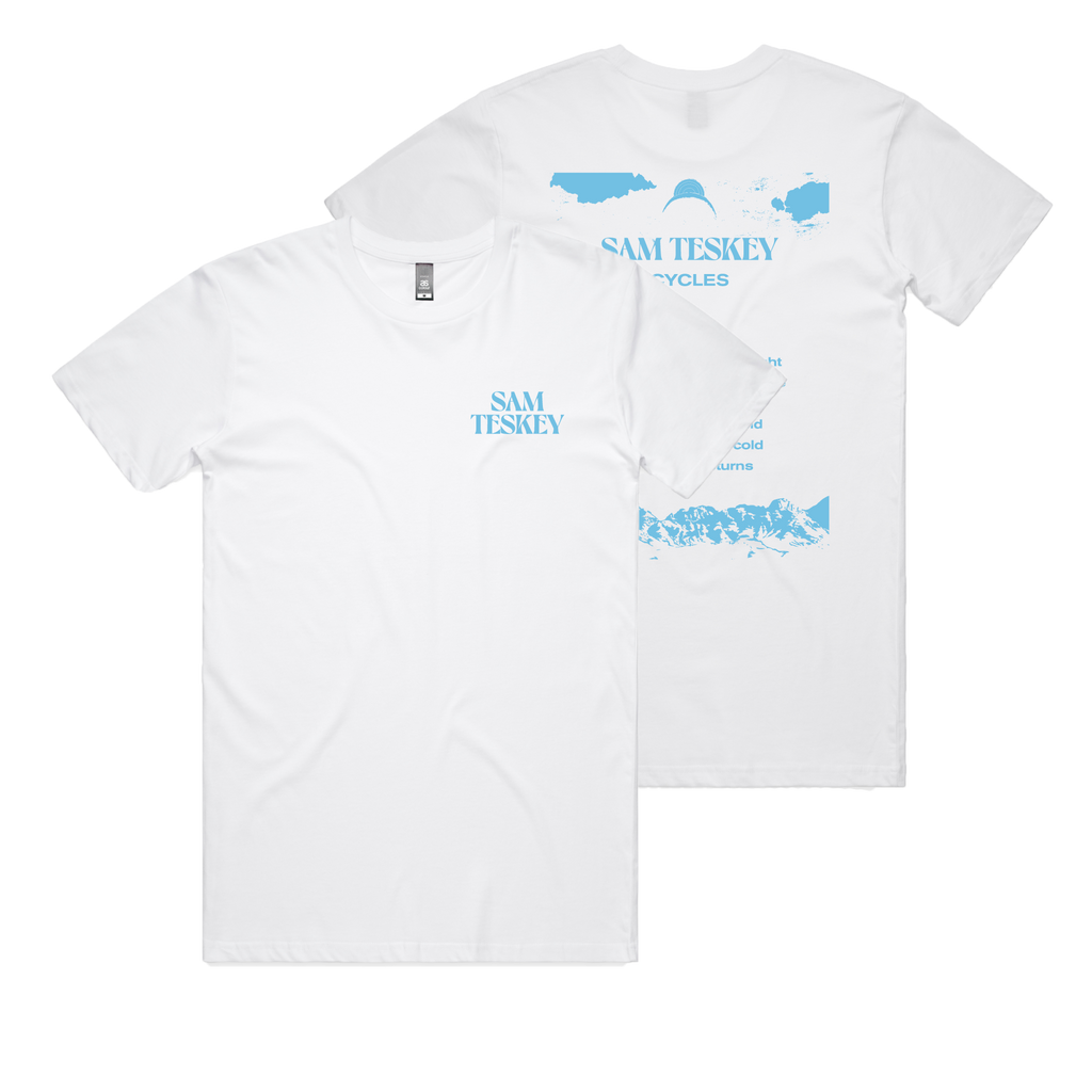 Cycles / White T-Shirt