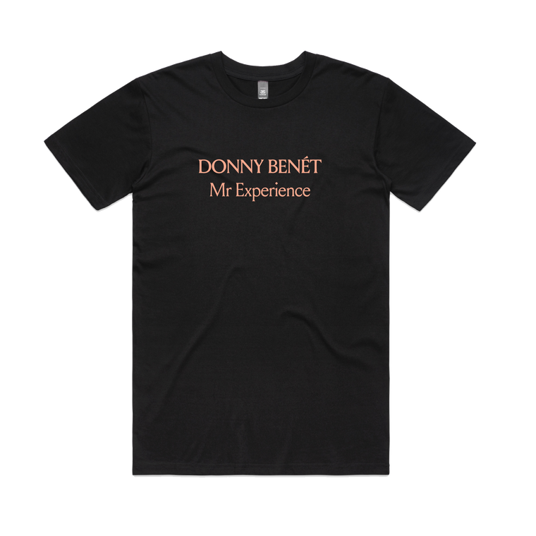 Mr Experience / Black T-shirt
