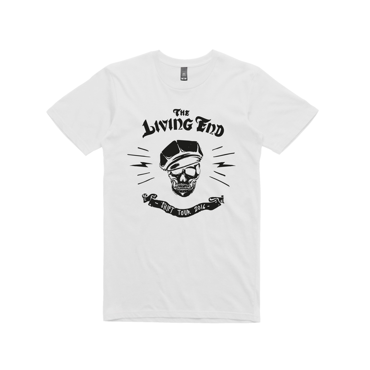 Shift Skull / White t-shirt