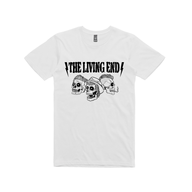 Skulls / White t-shirt
