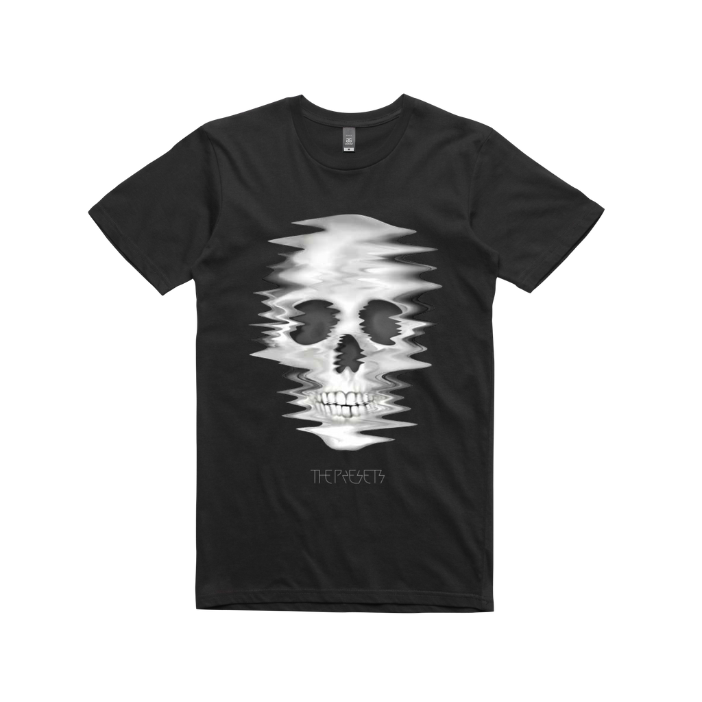 Ghost Skull/ Black T-shirt