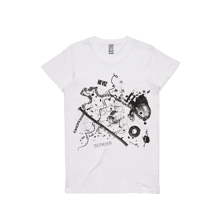 HI VIZ / t-shirt white