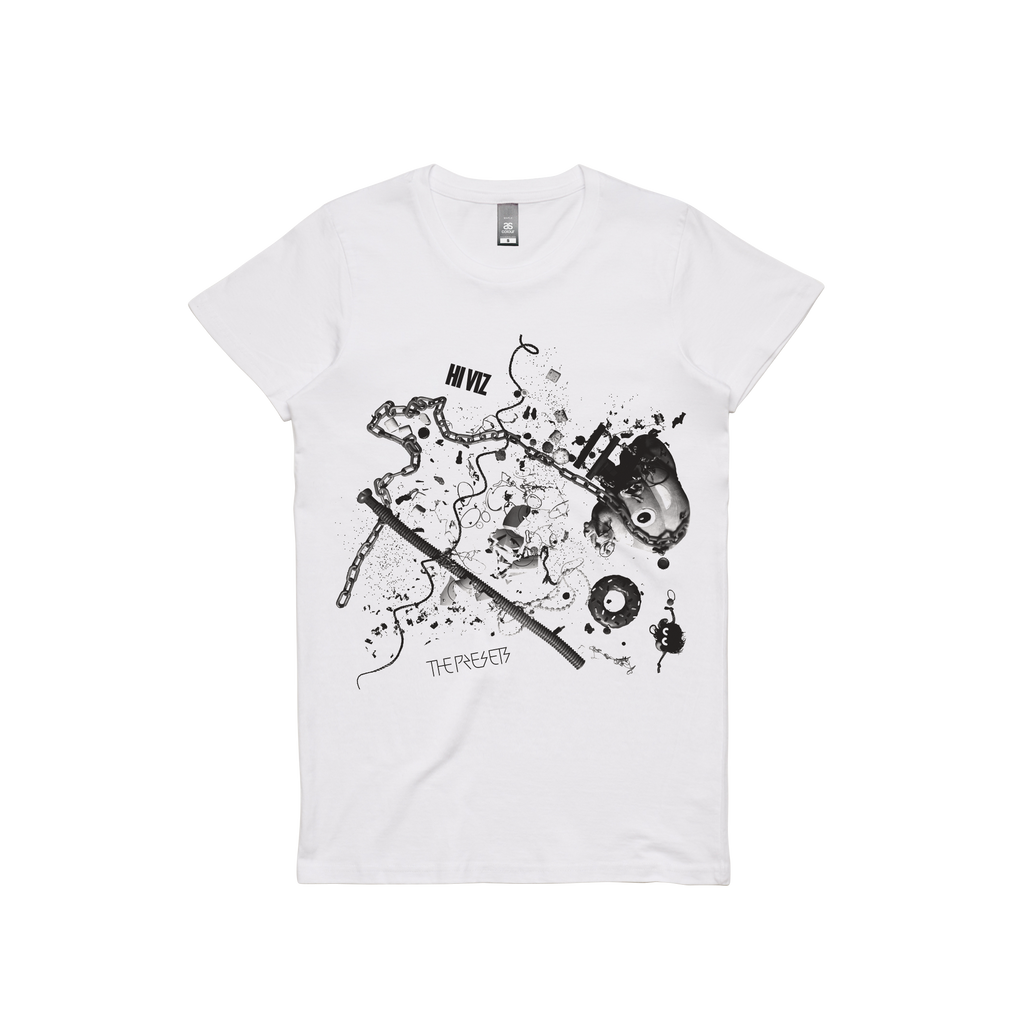 HI VIZ / t-shirt white