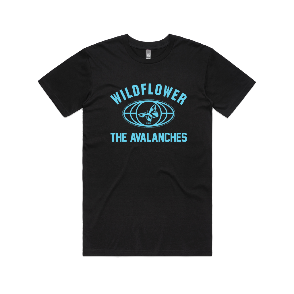 Wildflower / Black T-shirt