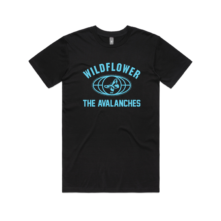 Wildflower / Black T-shirt