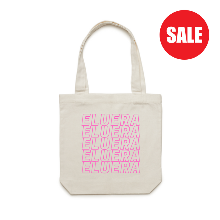 Self Sabotage / Cream Tote