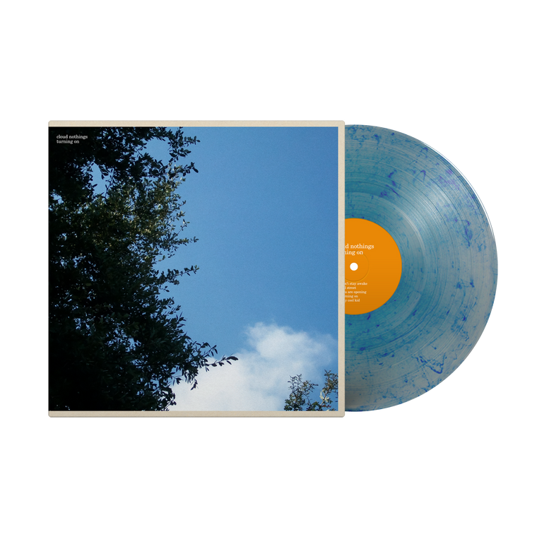 Cloud Nothings / Turning On LP Blue Marbled Vinyl