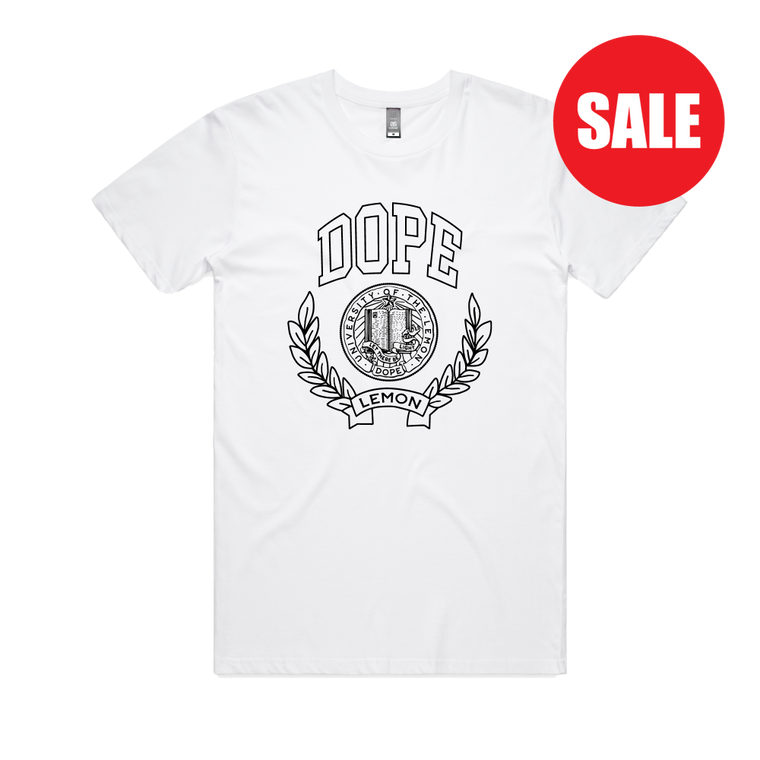 Dope University / White T-Shirt