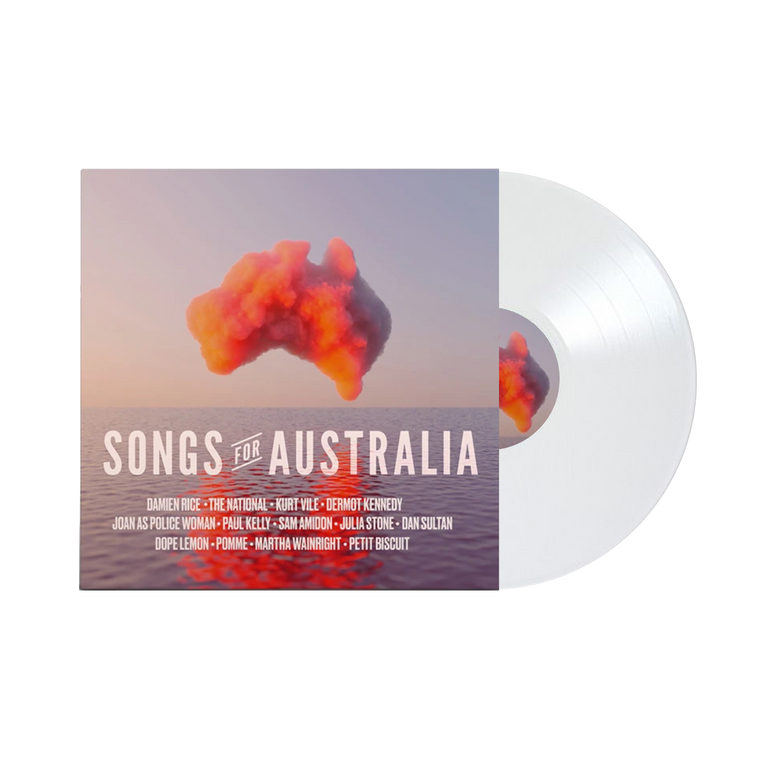Songs for Australia / Natural T-shirt + Vinyl + Tote Bundle