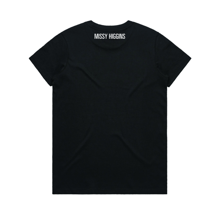 Missy Higgins / Feminism Black T-Shirt Ladies