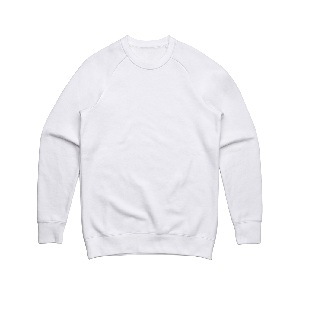 White Merch Crew – sound-merch.com.au