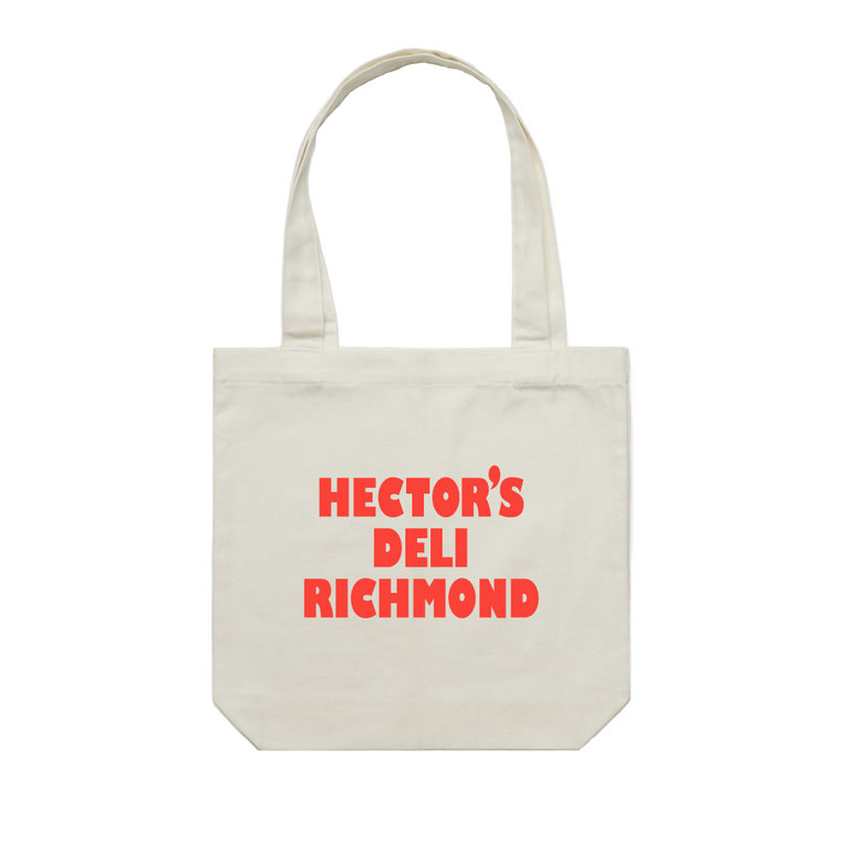 Logo / Cream Tote Bag