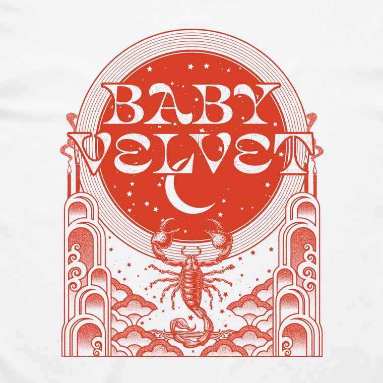 Scorpio / White T-shirt