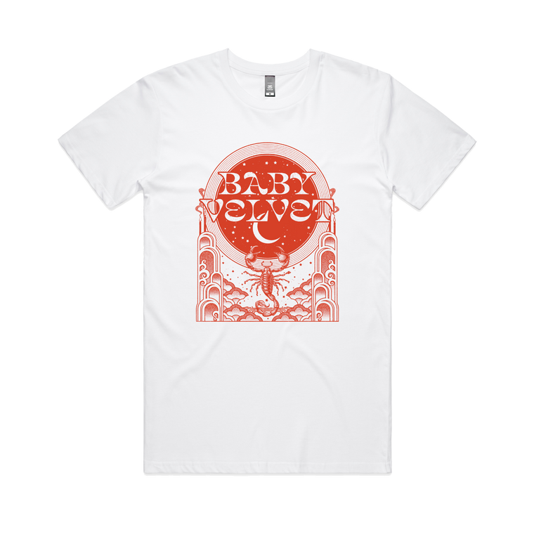 Scorpio / White T-shirt